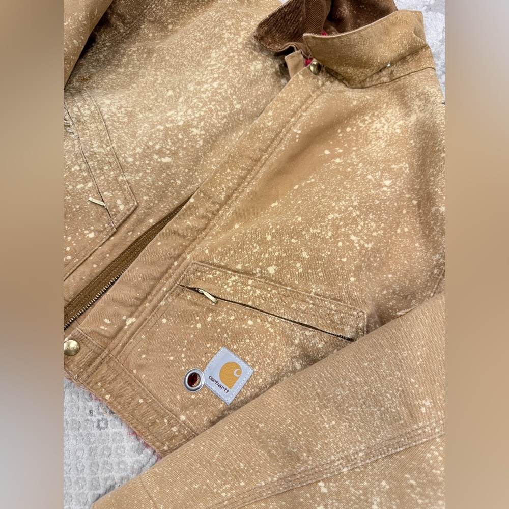 Reworked Vintage Carhartt Cropped Jacket - Picture 2 of 7